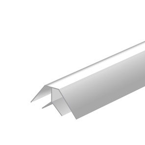 Профиль внутренний угол 10 мм 3000 мм серый